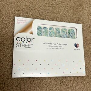 Color Street WATER YOU UP TO? Press On Nails 100% Real Polish